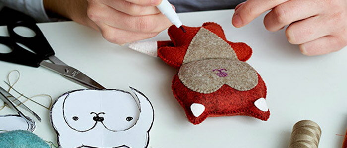 フェルトおもちゃ手芸キット 動物 海の生き物 子供手芸 手作りキット 紐通し かわいい ハンドメイド メイキングトイ DIY 手縫い 手先訓練 簡単さ布 クリスマス プレゼント 送料無料