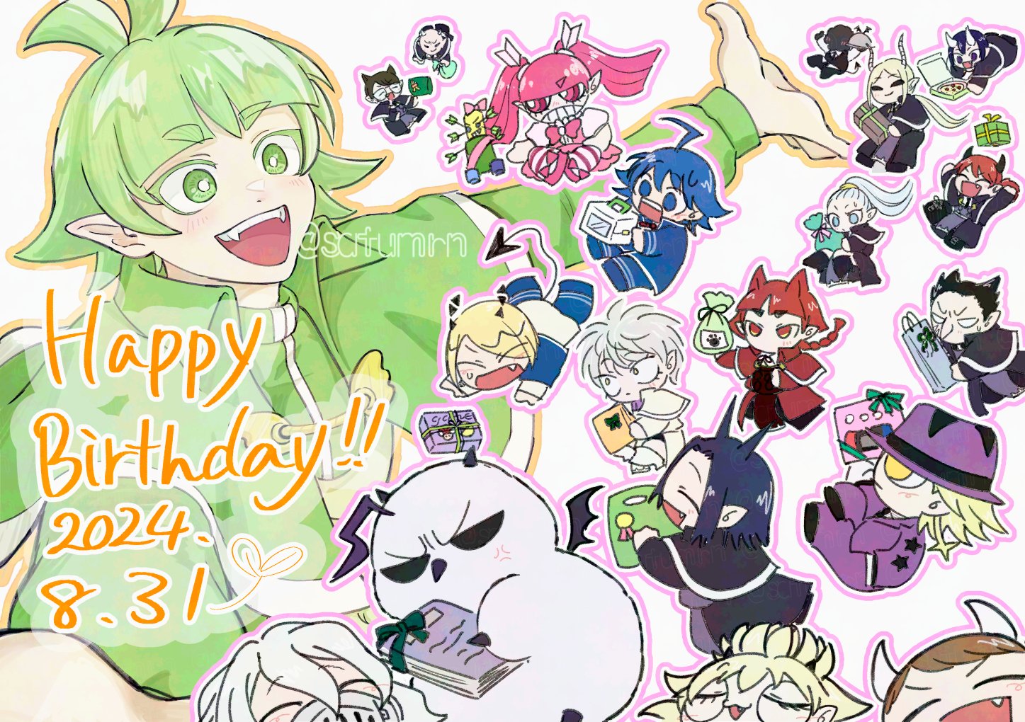 ロビン先生お誕生日おめでとうTikTok