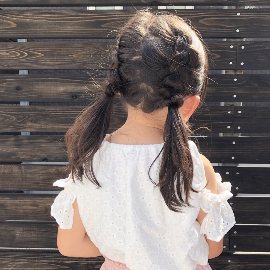 頭を傾けないでできる！！編み込みカチューシャ❤︎