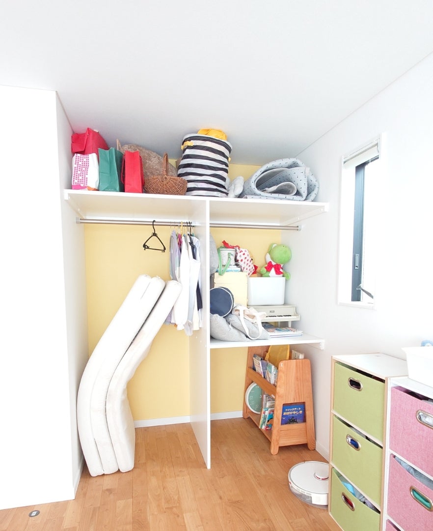 子供部屋の収納は扉無しが良い！片付ける力を伸ばす＆扉費用も安くなり一石二鳥住宅LABO