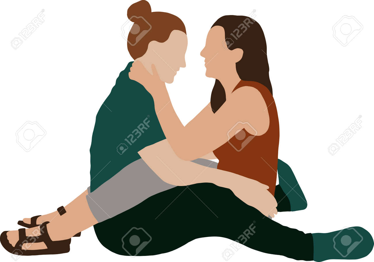 抱っこハグ1 - CLIP STUDIO ASSETS