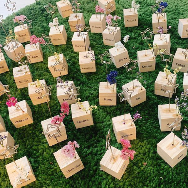 幼稚園 謝恩会手作り 席札TikTok