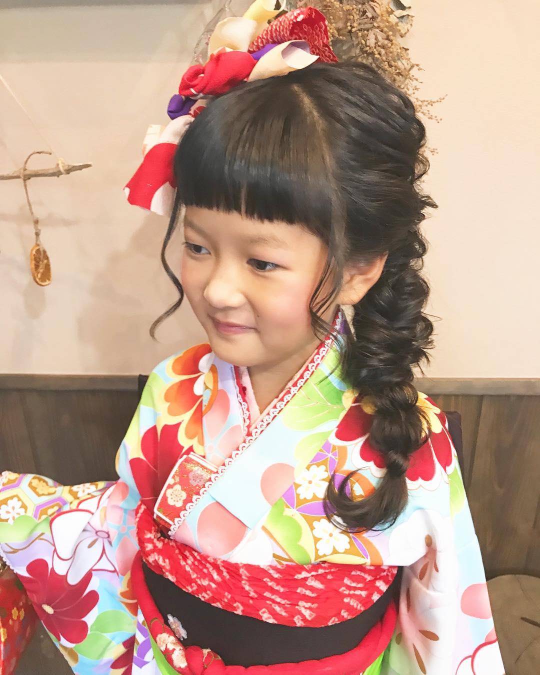 7歳の七五三に♪大人可愛いヘアアレンジ☆