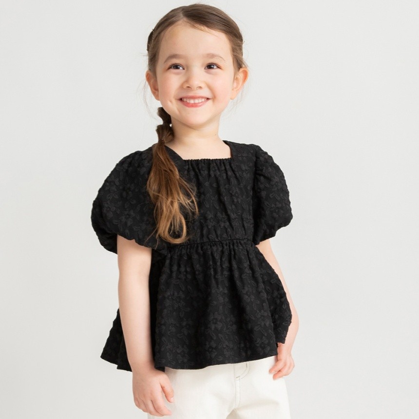 キッズ ブラウス 長袖 女の子 スクールシャツ リボンタイ付き 100cm～130cm 女子 子供 フォーマル シャツ 丸襟 角衿 通園 通 –すててこねっと本店