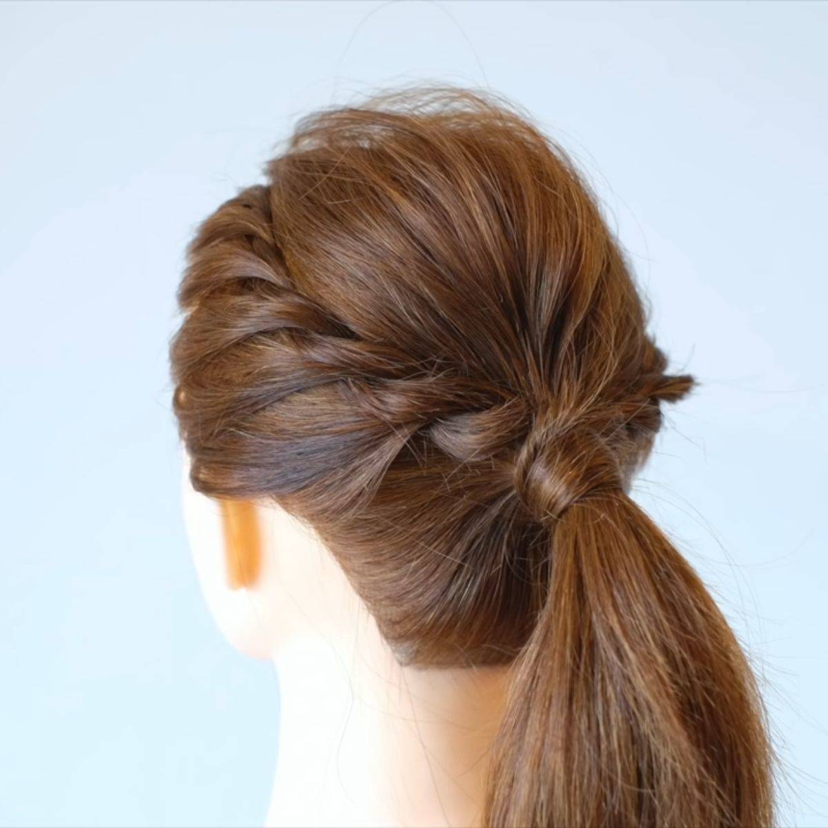 お出かけ簡単ハーフアップアレンジ 卒業式向けZENのHow to ヘアセット32