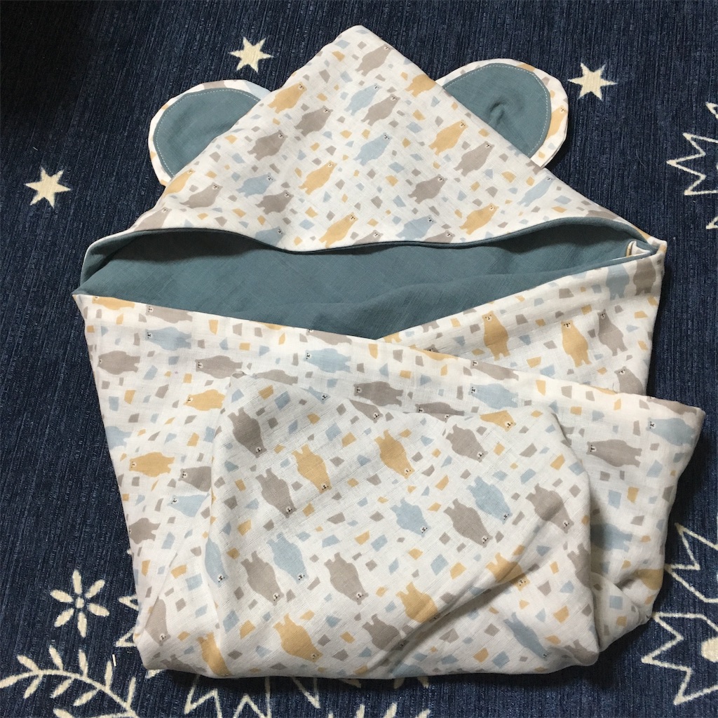 ガーゼで簡単に手作り！「フード付きのおくるみ」の作り方 2ページ目 ぬくもり