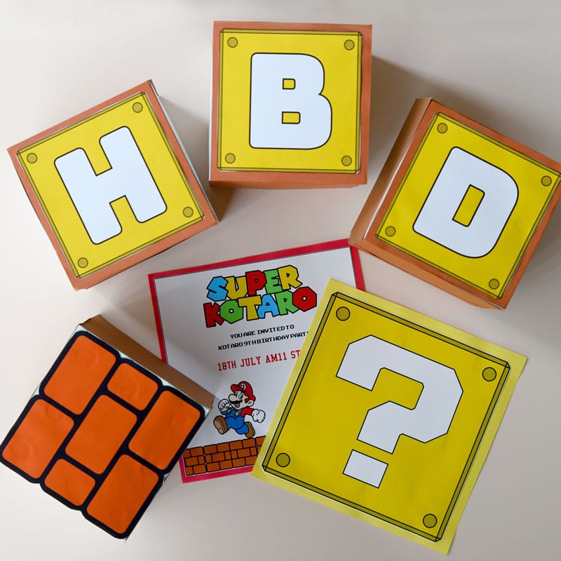 壁面マリオお誕生日フリマアプリ ラクマ