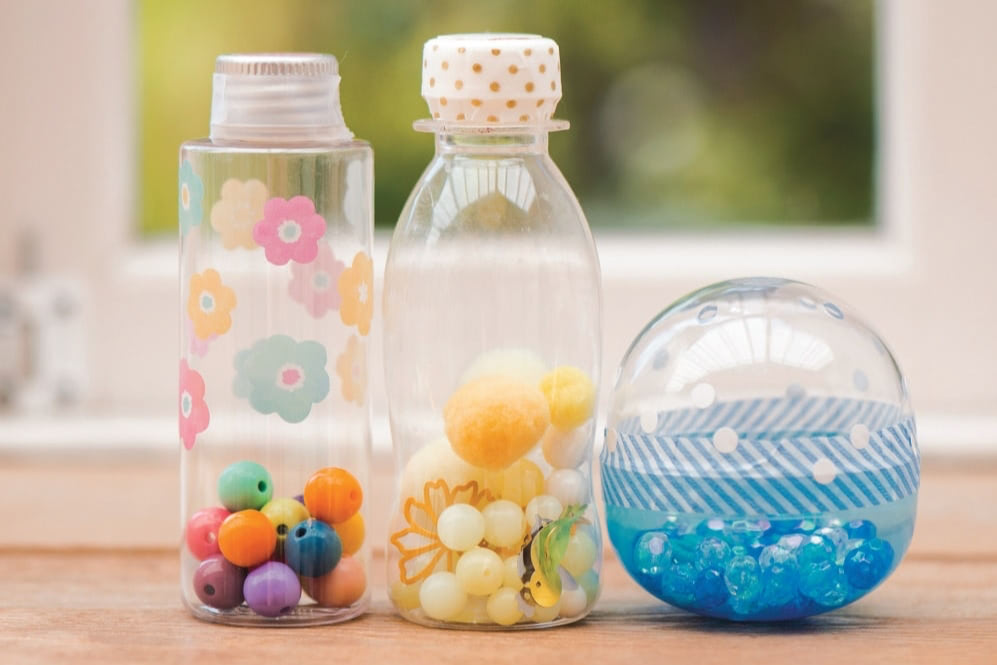 ペットボトルで作る楽しい水遊びグッズ