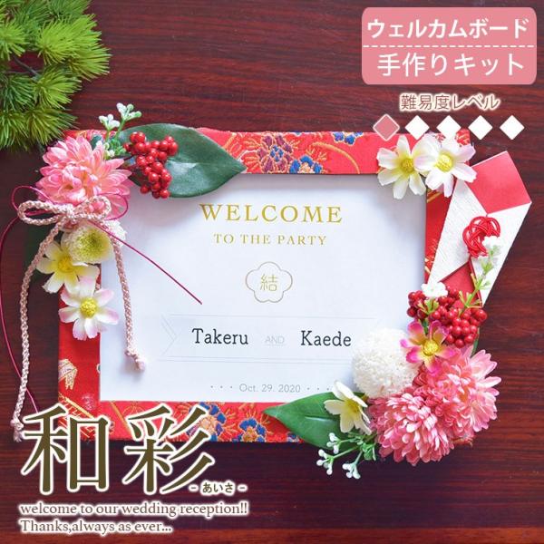 結婚祝いにウェルカムボードをプレゼントNK craftブログ