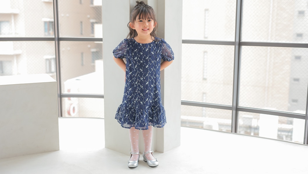 送料無料 セール訳ありアウトレット レーストップスシフォンワンピースTAKキャサリンコテージ