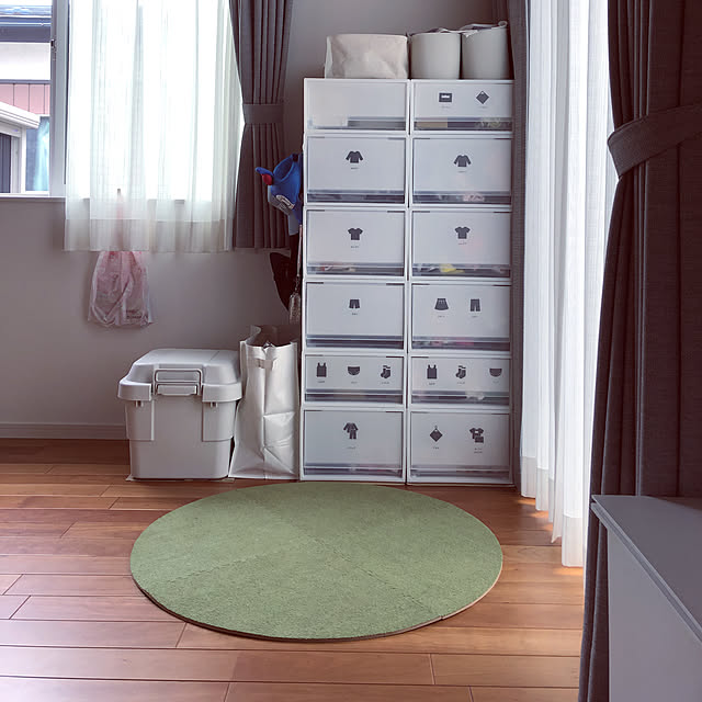 おうちを楽しむ♩整理収納コラム 子どもの自立心を育む身支度コーナーLaugh