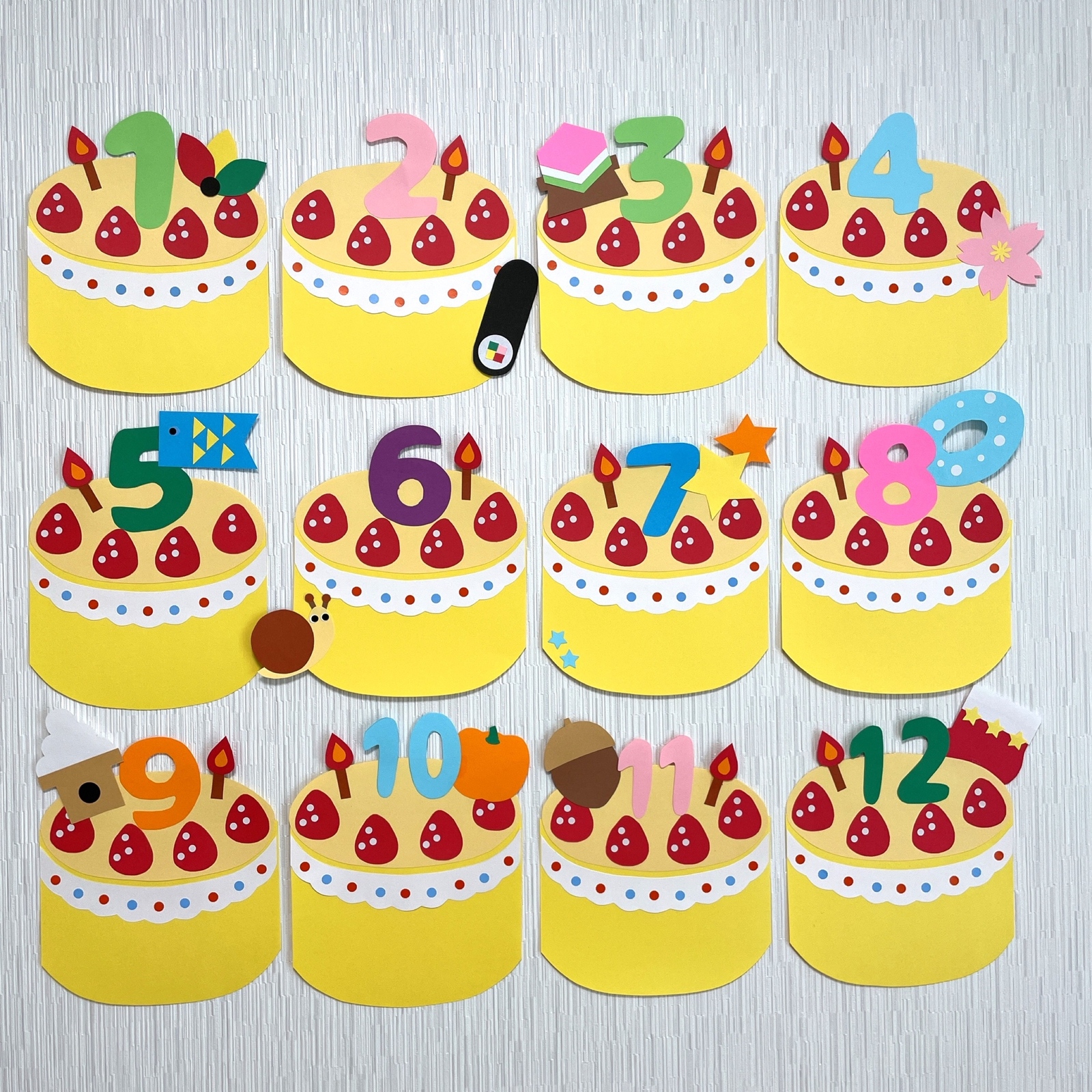 誕生日カード バースデーカード 保育園 幼稚園 - HACCO'S GALLERYminne byGMOペパボ国内最大級のハンドメイド・手作り通販サイト