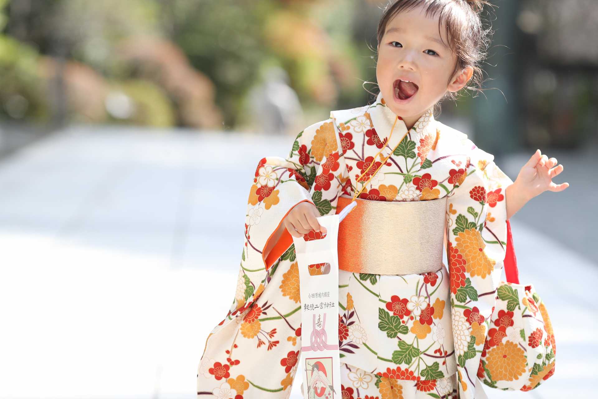 令和６年2024 報徳二宮神社の七五三 小田原城内