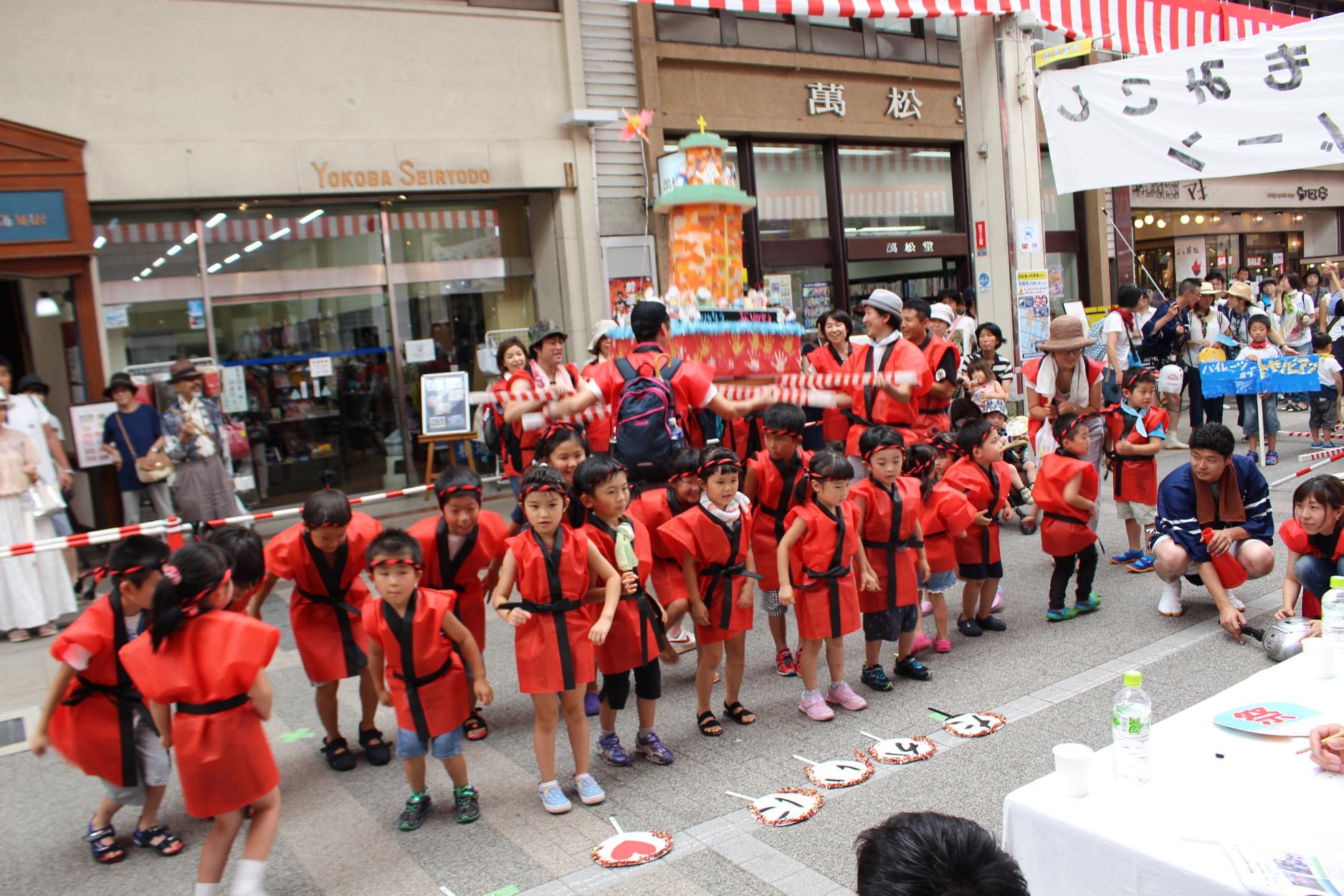 沢尻区民まつり子どもみこしが練り歩きニュース伊那谷ねっと
