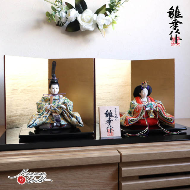 手のひらサイズのプリンセス雛人形「こうげつプリンセスひな人形」の製造販売元：群馬県高崎市のアートこうげつ人形