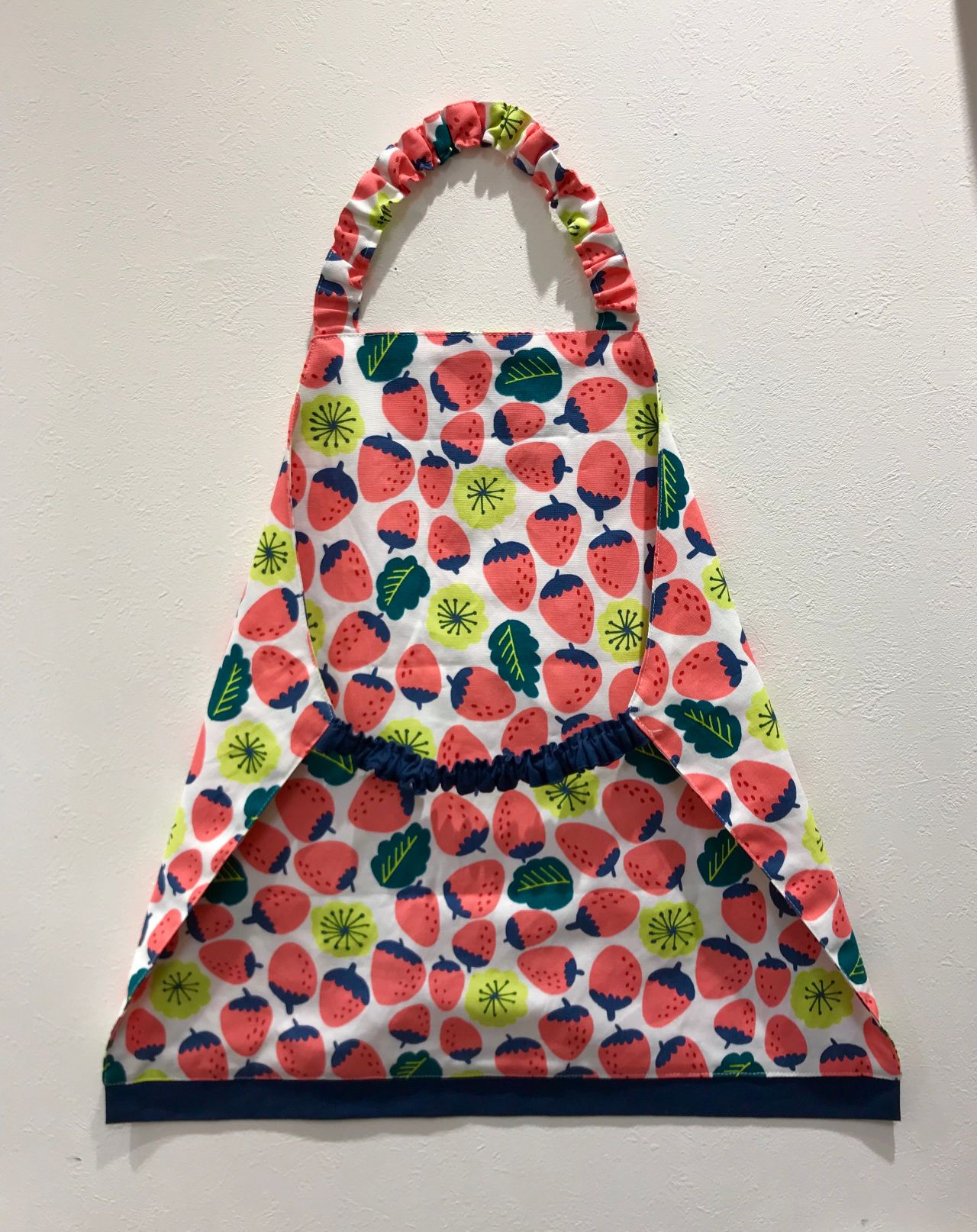 無料記事 自分で着れちゃうエプロン型紙 80-90㎝ 100-110㎝ 120-130㎝ nahoppe_handmade ドール服・baby＆キッズ 雑貨のパタンナー