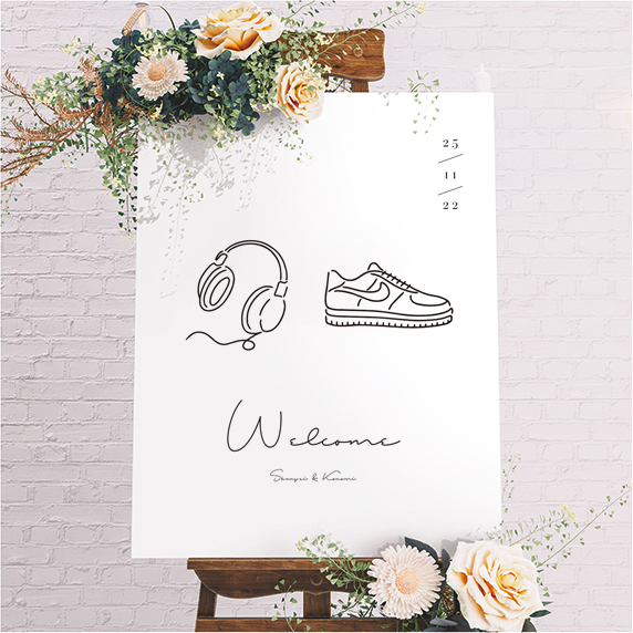 木目が美しい木のウェルカムボード。シックな結婚式に、ブライダルの受付に、和風挙式に。iichi日々の暮らしを心地よくするハンドメイドやアンティークのマーケットプレイス