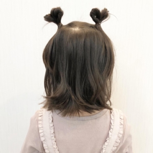 学校 ボブ ヘアセットくくるTikTok