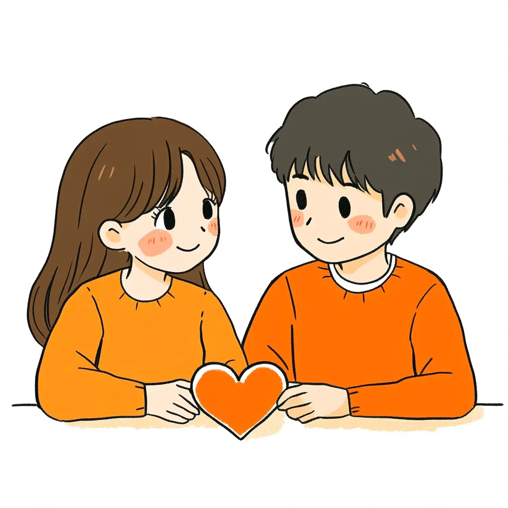 あこ好評だったペア画🫶🏻☁️ またハイライトに残します ⠉̮⃝︎︎ ⠉̮⃝︎︎ ⚠️イラストの使用、リクエストについては必ずハイライトを読んでください🐻☁️願いが叶いますように願いが叶うイラストゆるいイラストゆるふわイラスト手描きイラスト