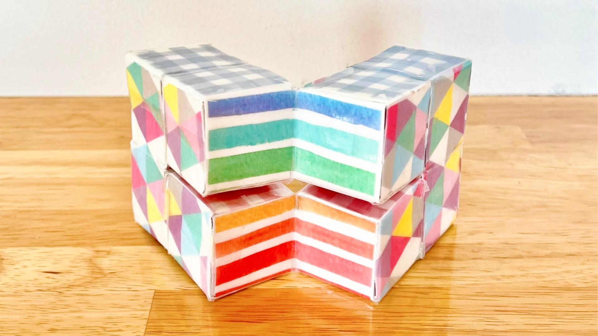 牛乳パックで作った遊具週1コストコで生活するコストコ大好き三兄弟母の日々