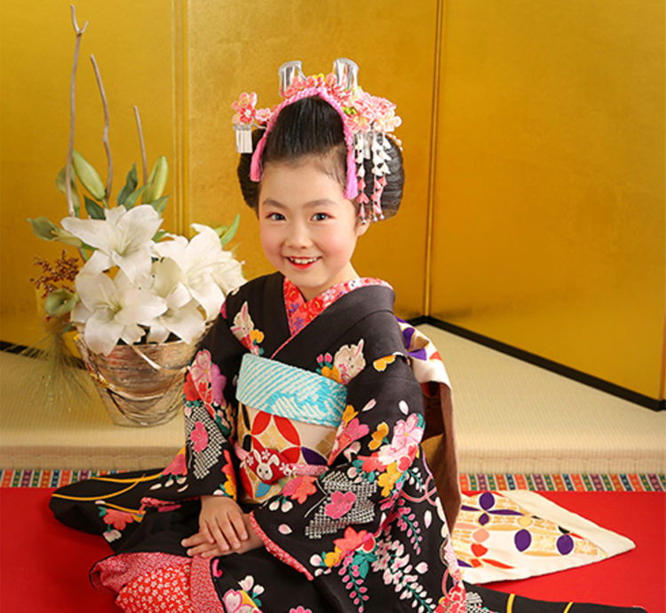 七五三7歳の女の子におすすめの髪型 編み込みカチューシャコラム 武蔵野創寫舘