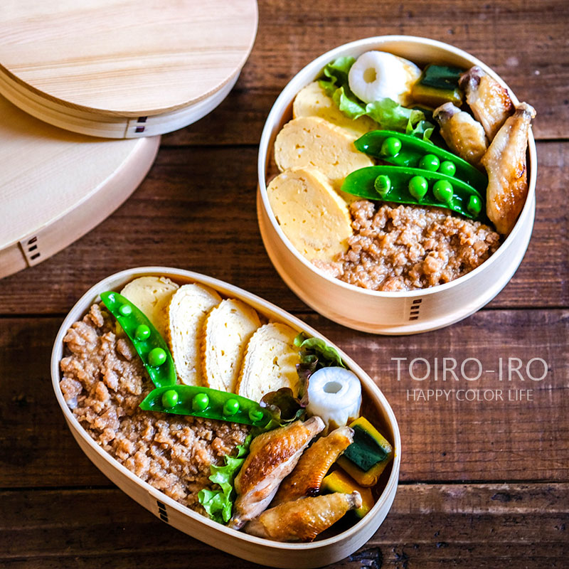 簡単お弁当 フライパンひとつ！10分で完成！三色そぼろ弁当の作り方