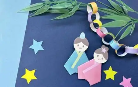 1歳児 ふたば組 ～七夕の飾りを制作しました～ – 社会福祉法人 西花畑会 こひつじ保育園