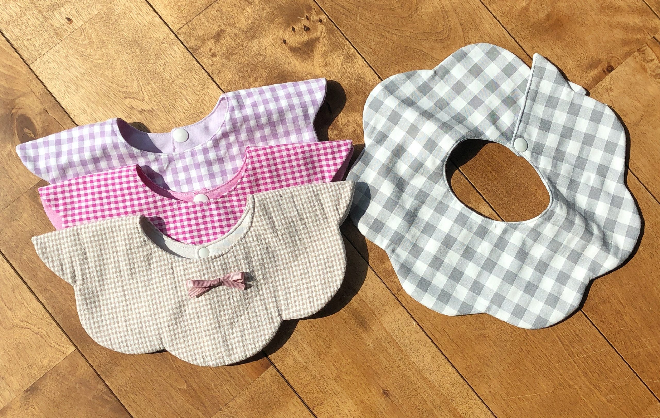 無料型紙 多機能スタイの作り方 How To Sew A Bib 出産準備 出産プレゼント よだれかけ 手作り