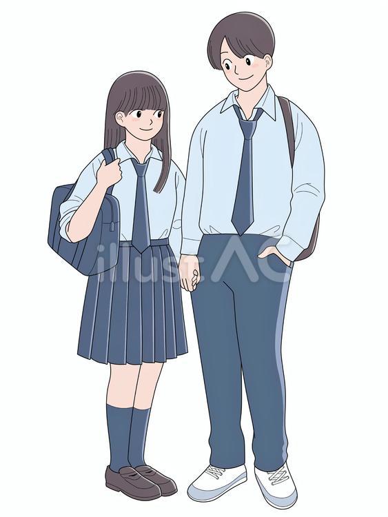 ファンシー柄イラスト×手つなぎカップル - 真実を求めて