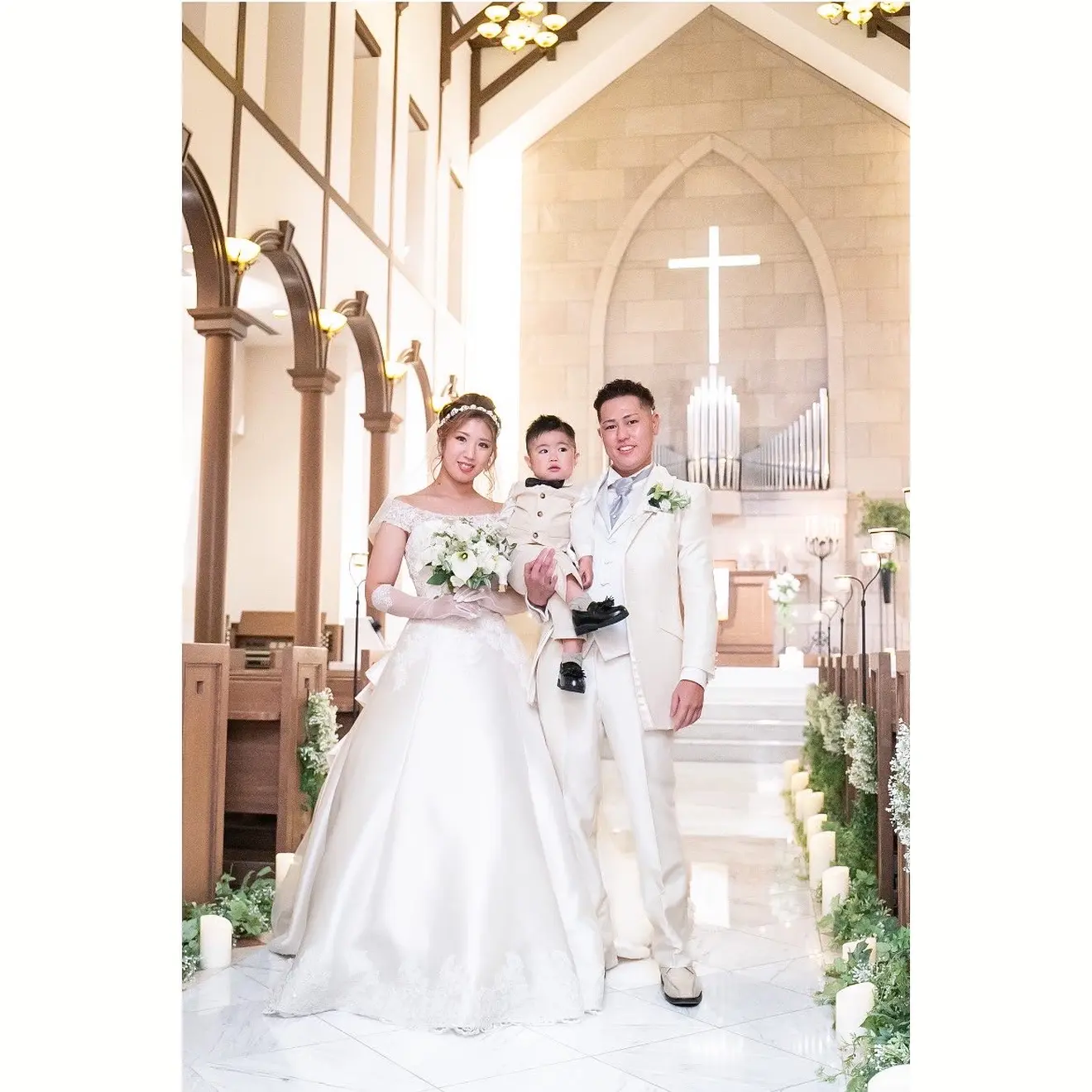 卒花さんの結婚式レポ」世界一素敵な家族ができました！アツメル結婚式レシピ 買える結婚式アイテム Wedding Mart ウェディングマート