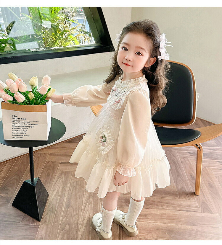 子供女の子フォーマルスーツ 入学式卒業式 子どもスーツ 子供服 アンサンブル 女児スーツ 発表会 小学生小学校 幼稚園卒業式 卒園式 冠婚葬祭セレモニー ジャケットワンピース長袖 フレンチスリーブお花コサージュ パールリボン3点セット -bb-shop - プレゼント