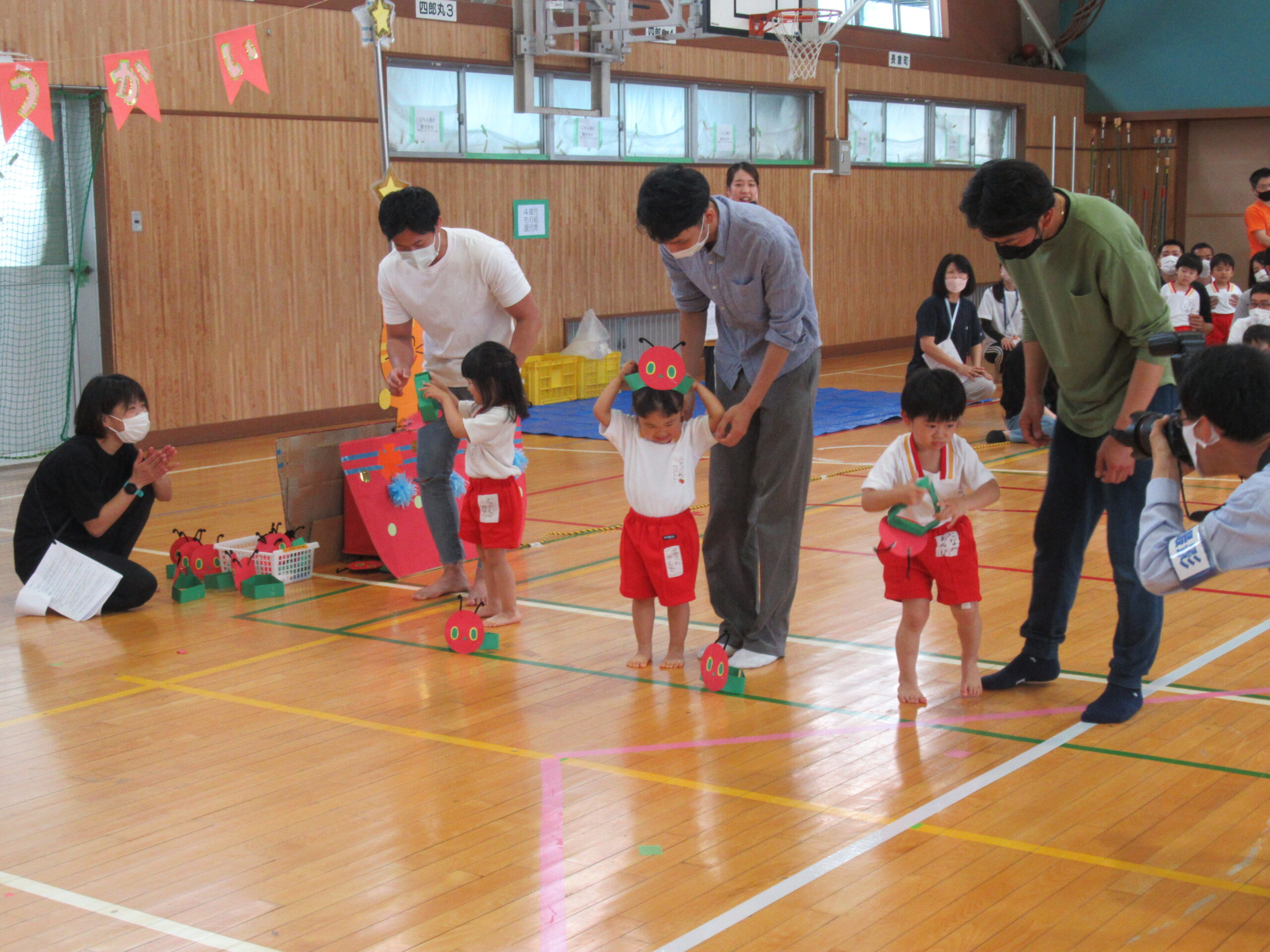 ☆なかよし運動会 ３歳児 ☆認定こども園 東部マドカ保育園