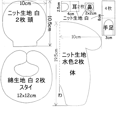 ベビー 赤ちゃん 新生児ベビードレス - ベビー キッズ 型紙パターンショップ MahoeAnela