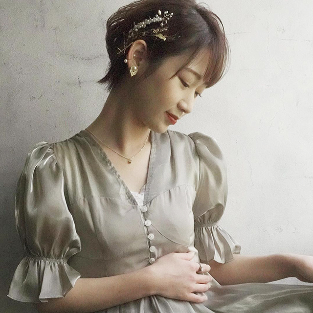 37選 ショートさんの結婚式お呼ばれ簡単かわいいヘアアレンジ集！不器用さんでもOK！みんなのウェディングニュース