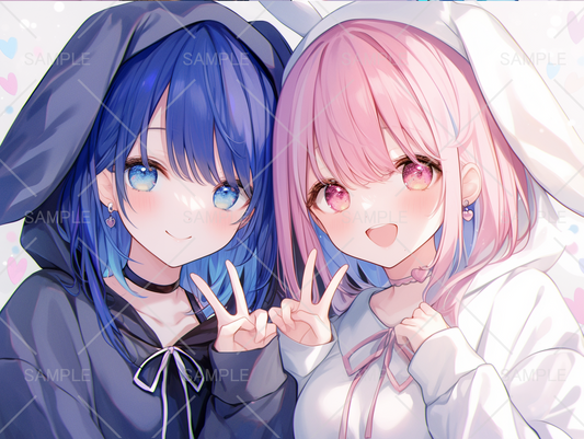 4人 仲良し アイコンTikTok