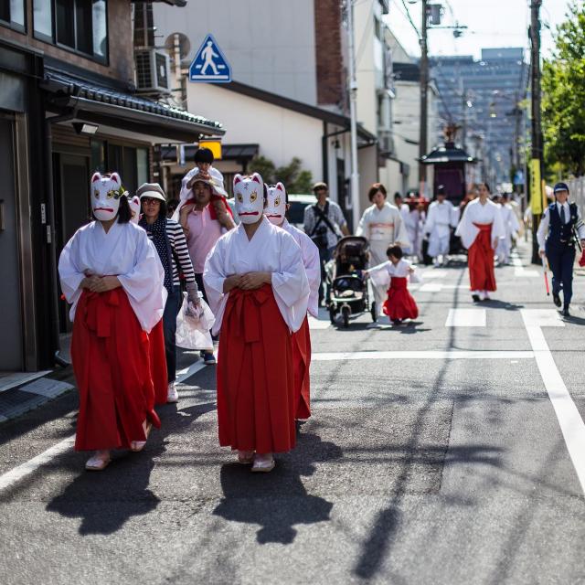 満足稲荷神社神幸祭 京都市公式 京都観光Navi