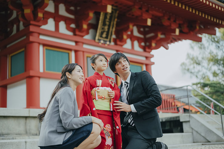 七五三家族は何を着る？フォトスタジオかれん