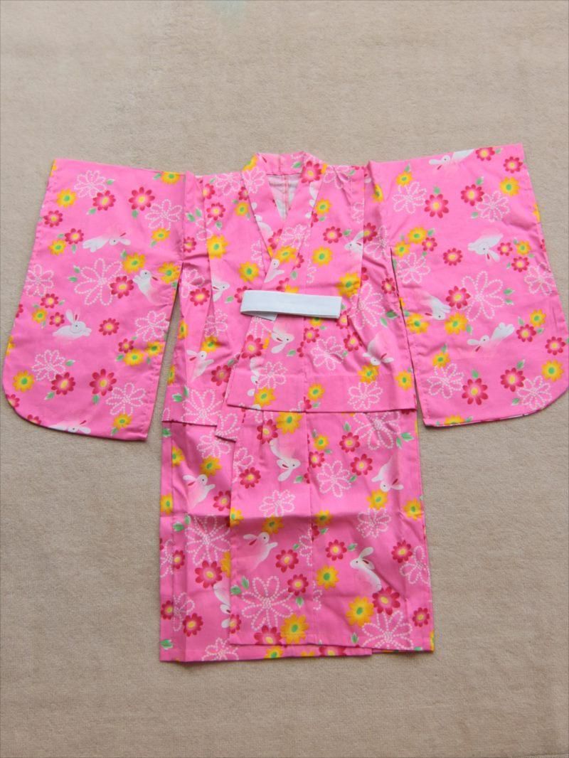 夏の装いを簡単手作り！セパレート浴衣 型紙 作り方 80-150