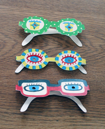 制作～トンボのメガネ