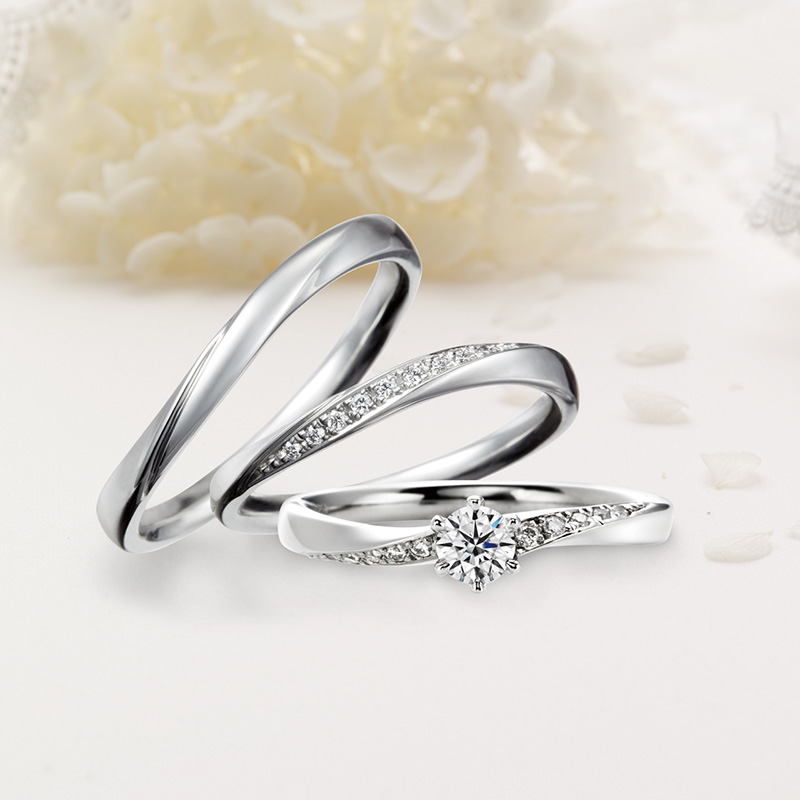 クワンドゥマリアージュのセットリングをご成約 石塚直樹様＆荒川珠衣様 - ISSHINDO Bridal Blog