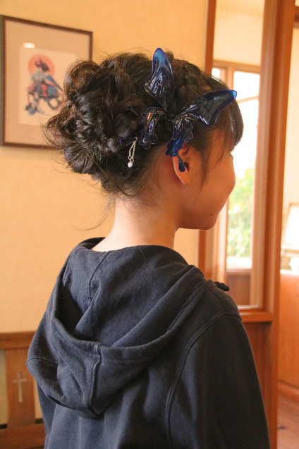 浴衣で子供の髪型2024！女の子の簡単ヘアアレンジのやり方を紹介