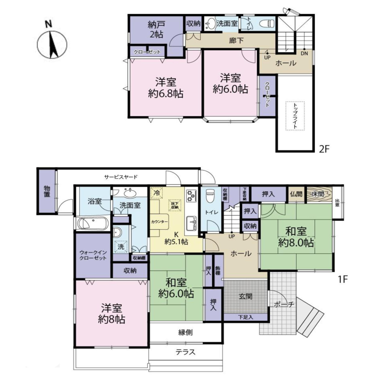 アニメの間取りケーズプランニング - 福島のデザイン住宅設計・施工・インテリア・エクステリア