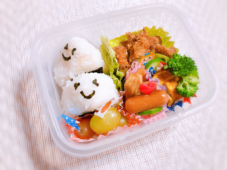 年少さん幼稚園お弁当🍙入園から数ヶ月分🍳