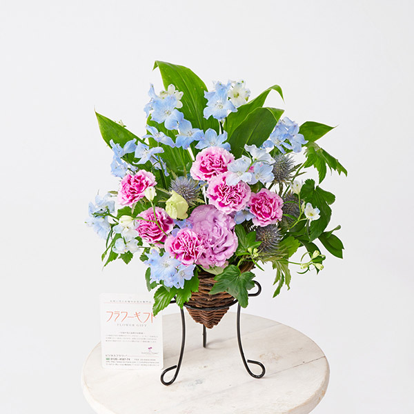 メッセージフラワーギフト 「レッド・ピンク・パープル 全3色」 プリザーブドフラワー ソープフラワー メッセージカード メッセージブーケ プレゼント用インテリア 卓上 花束 装飾 お部屋 おしゃれ かわいい 母の日 誕生日プレゼント クリスマス メール便不可 ＜H