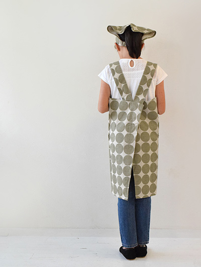 まっすぐ縫うだけ簡単 子供用エプロンの作り方 型紙不要 How to make kids apron