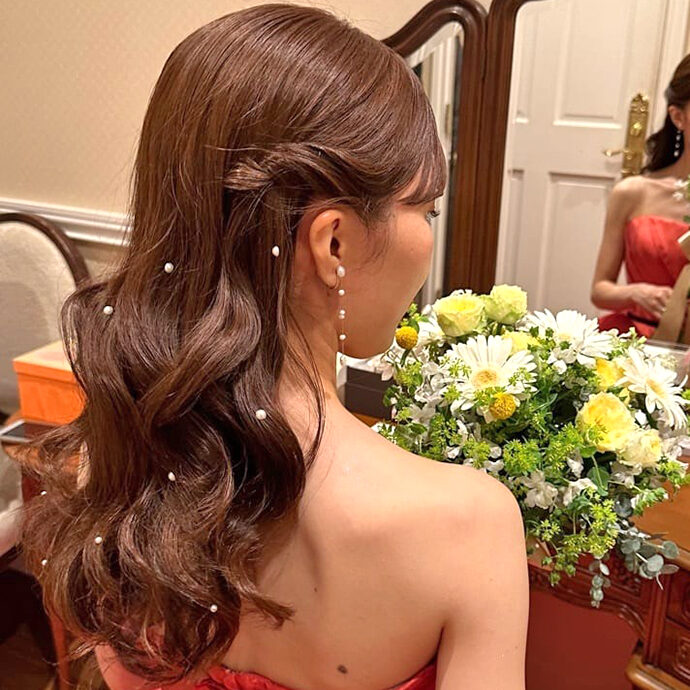 ▽ヘアアクセサリーLara Laura ♡ ブライダルアクセサリー ブライダルアイテム