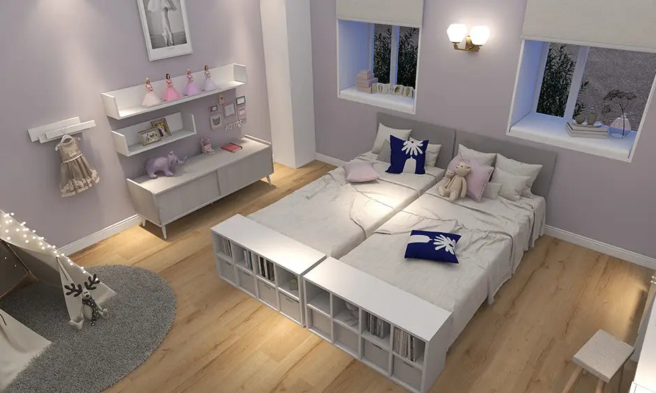 子供部屋の快適レイアウト30選。狭い部屋や男女・兄弟問題も解決♪キナリノ