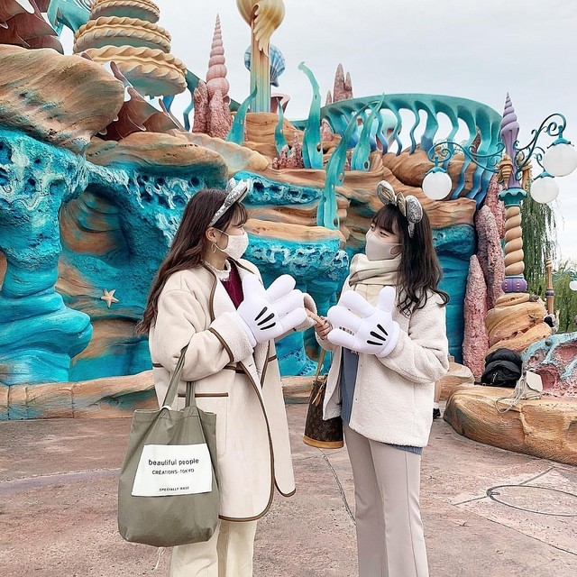 元モデル考案 ディズニー用家族コーデ紹介GAP×ディズニー カジュアル可愛い！ ディズニー GAP Disney ペアルック 家族コーデ子連れディズニー ディズニーコーデ