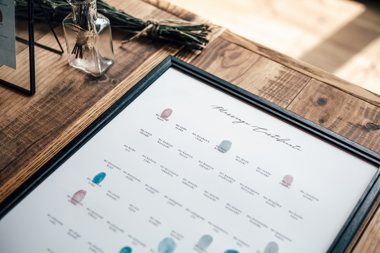 ゲストとつくる結婚証明書**今気になるデザインはコレ◇「Strawberry」