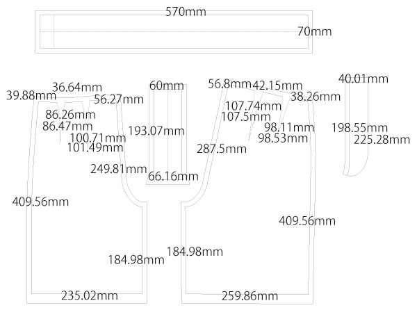 型紙なしソーイング パンツ 子ども 作り方 大人服＆子ども服クロバー株式会社